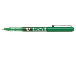 V-Ball 05 - Vloeibare inkt roller - Groen - Fijne penpunt 