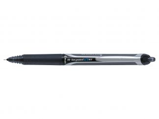 Hi-Tecpoint V7 RT - Vloeibare inkt roller - Zwart - Medium penpunt 