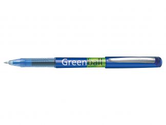 Greenball  - Vloeibare inkt roller - Blauw - Begreen - Medium penpunt 