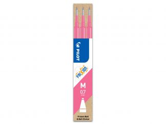 Set de 3 Recharges FriXion Ball 0.7 - Rose - Pointe Moyenne