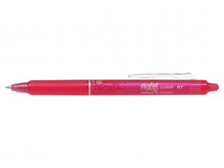 FriXion Ball Clicker 0.7 - Roller encre gel - Rose - Pointe Moyenne