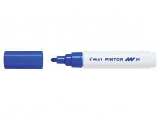 Pilot Pintor  - Marker - Blauw - Medium penpunt 